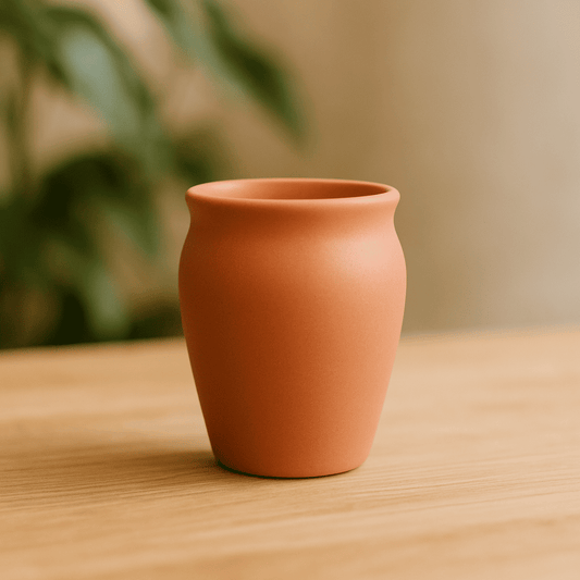 Glazito Desi Kullad (Set of 6) 160 ml - Earth Brown