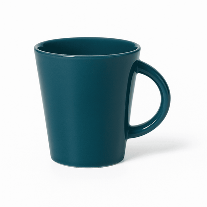Set of Minimal Solid Coffee/ Milk Mug 350 ml -Deep Aqua