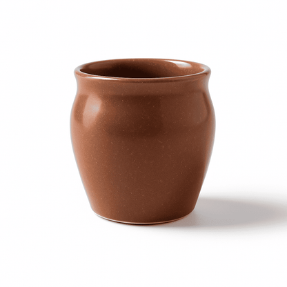 Glazito Premium Small Desi Kullad 120 ml (Set of 6) - Dark Brown